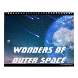 Calendário Maravilhas do Espaço Exterior