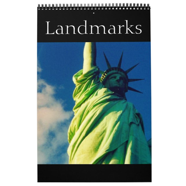 Calendário maravilhas do mundo (Capa)
