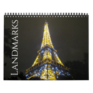 Calendário maravilhas do mundo 2026