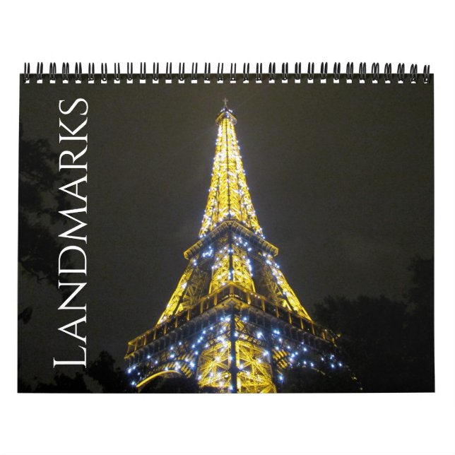 Calendário maravilhas do mundo 2027 (Capa)