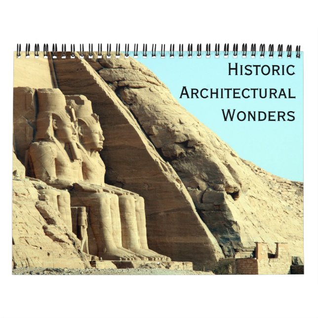Calendário maravilhas históricas 2027 (Capa)