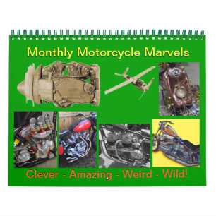 Calendário Marcos mensais de motociclos 2013