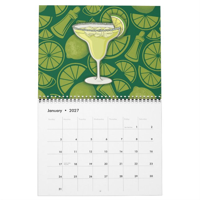 Calendário Margarita (Jan 2027)