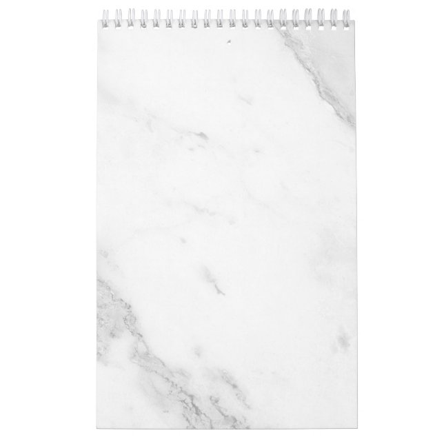 Calendário Mármore Branco (Capa)
