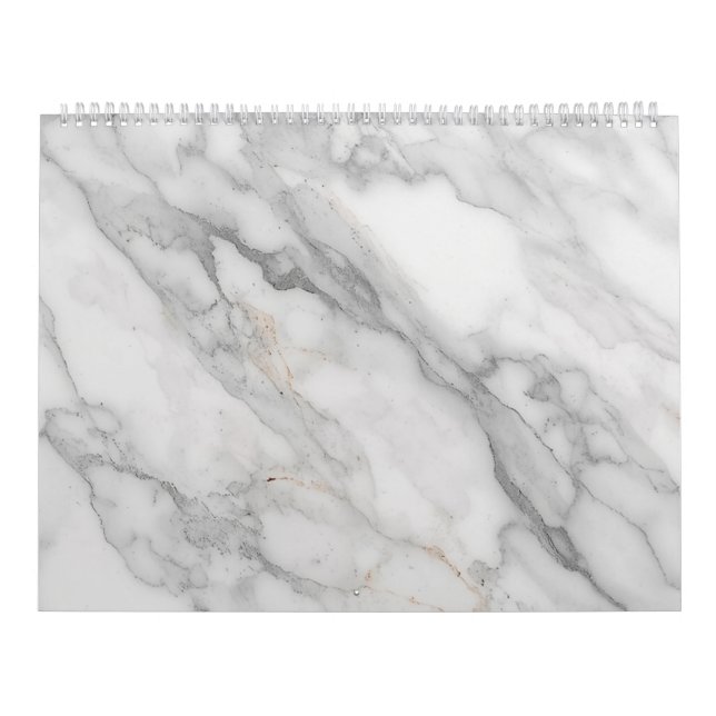 Calendário Mármore Branco (Capa)