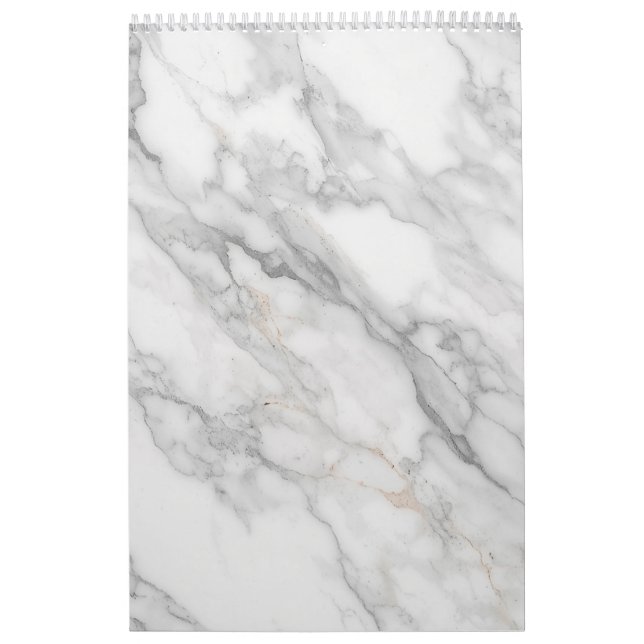 Calendário Mármore Branco (Capa)