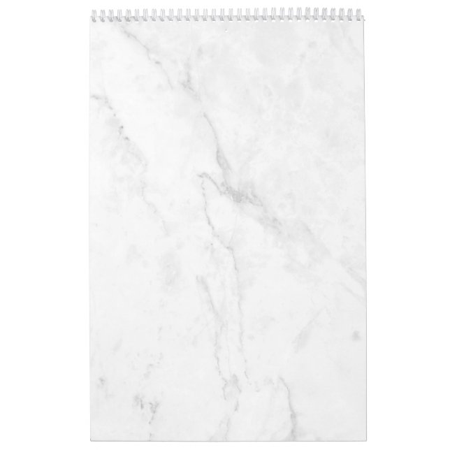 Calendário Mármore Branco (Capa)