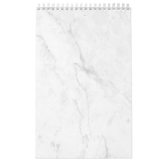 Calendário Mármore Branco (Capa)