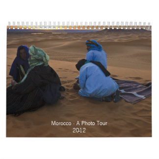 Calendário Marrocos - uma excursão da foto