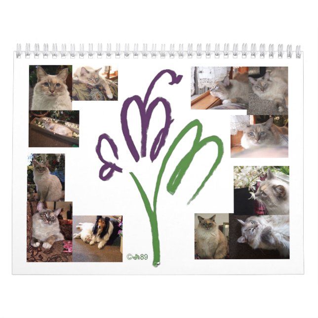 Calendário Mascot Cat (Capa)