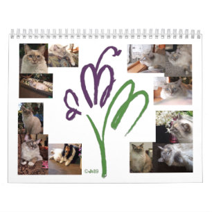 Calendário Mascot Cat