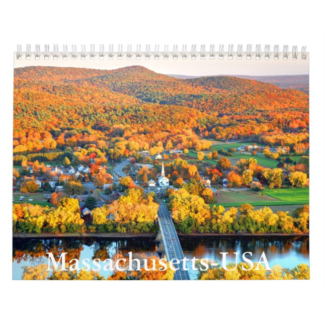 Calendário Massachusetts-EUA (Capa)