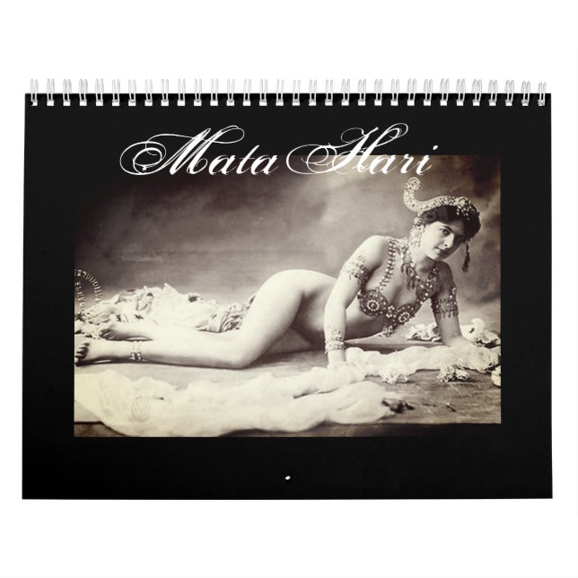 Calendário Mata Hari – Vintage  (Capa)