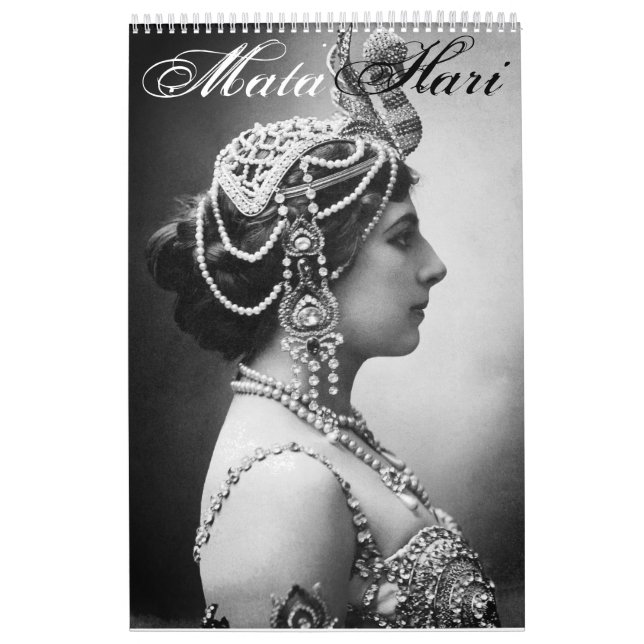Calendário Mata Hari – Vintage  (Capa)