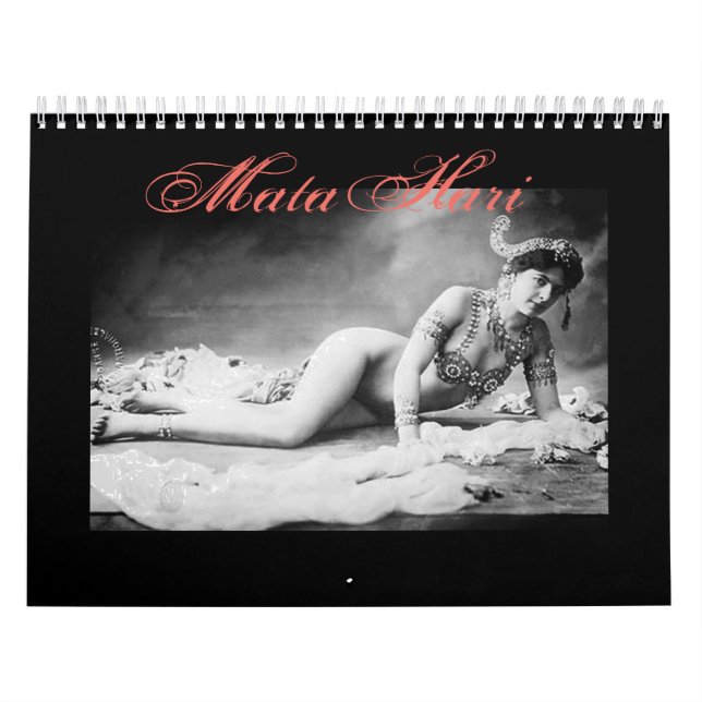 Calendário Mata Hari – Vintage  (Capa)