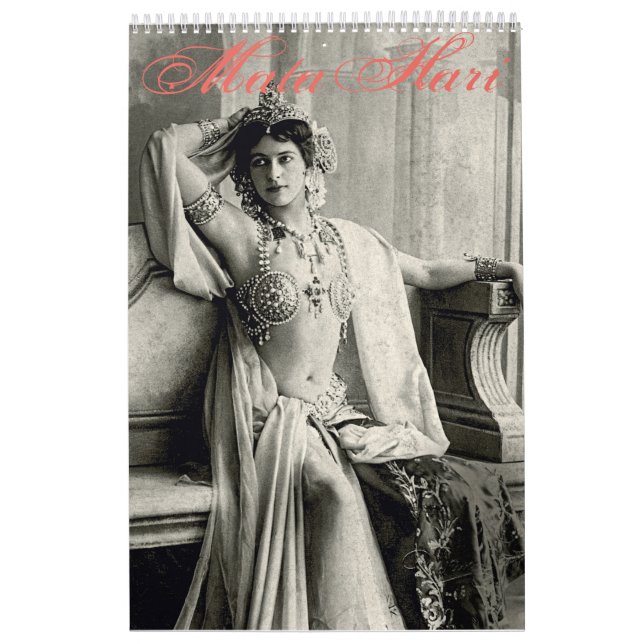 Calendário Mata Hari – Vintage  (Capa)