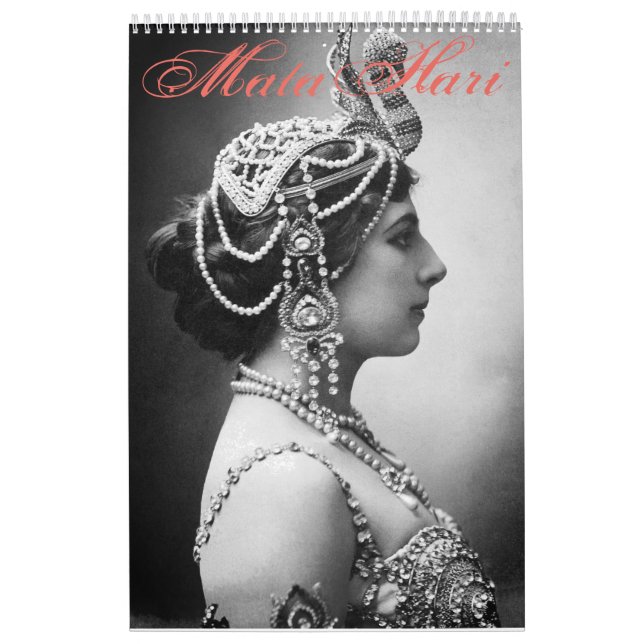 Calendário Mata Hari – Vintage  (Capa)