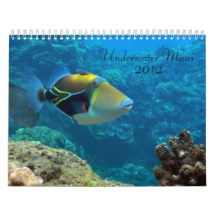 Calendário Maui subaquático
