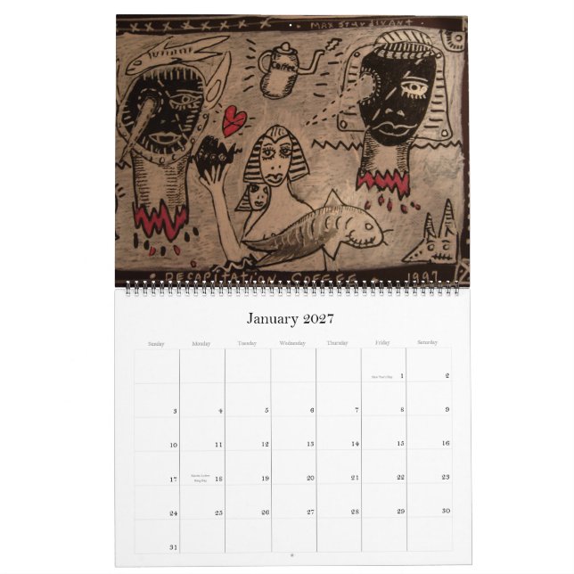 Calendário máximo de Sturdivant 2008 (Jan 2027)