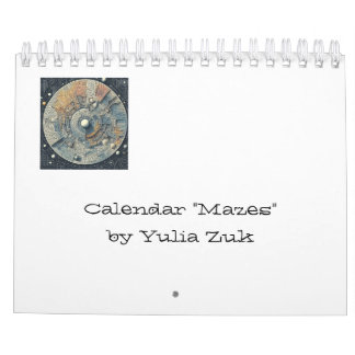 Calendário Mazes