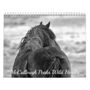Calendário McCullough Peaks Cavalos Selvagens