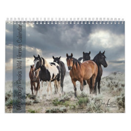 Calendário McCullough Peaks Cavalos Selvagens