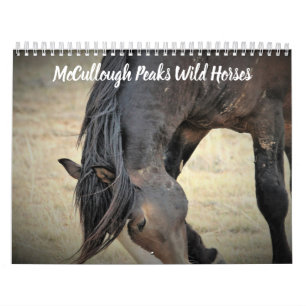 Calendário McCullough Peaks Cavalos Selvagens