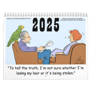 Calendário médio de duas páginas, branco