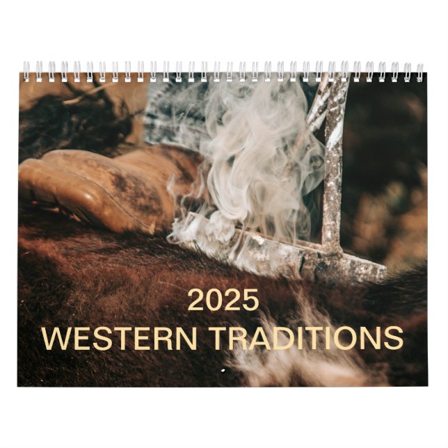 Calendário médio de duas páginas, branco (Capa)