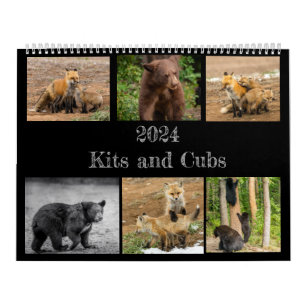 Calendário médio de duas páginas, branco