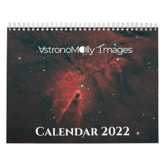 Calendário médio de duas páginas, branco