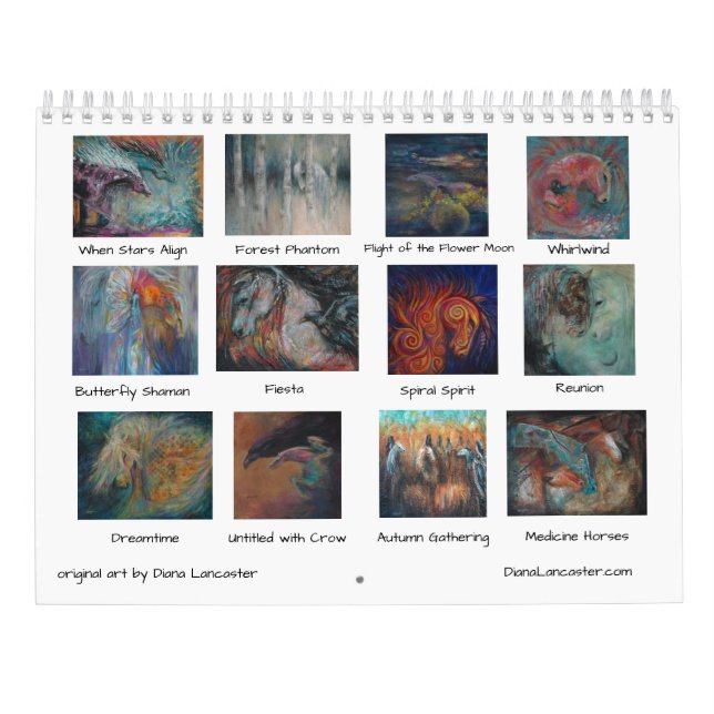 Calendário médio de duas páginas, branco (Verso)