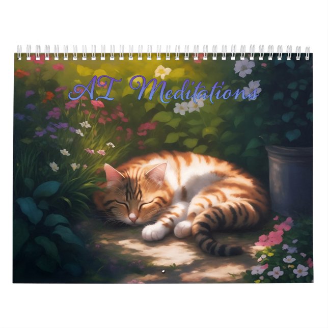 Calendário Meditações de AI (Capa)