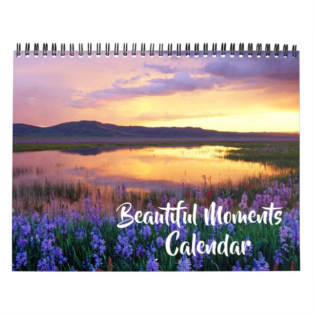 Calendário Medium Size Beautiful Moments Calendar (Capa)