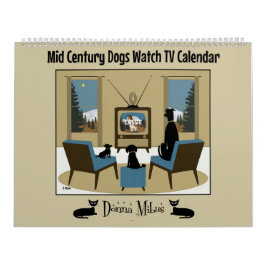 Calendário Meio século Dogs Watch TV