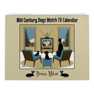Calendário Meio século Dogs Watch TV