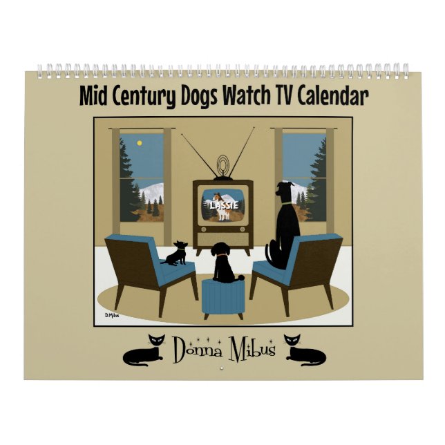 Calendário Meio século Dogs Watch TV (Capa)