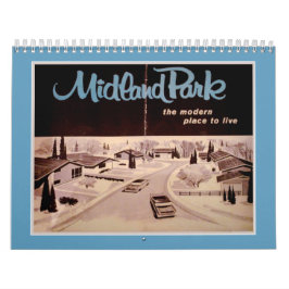 Calendário Meio século Modern