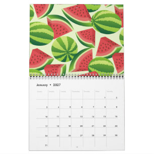 Calendário Melancia