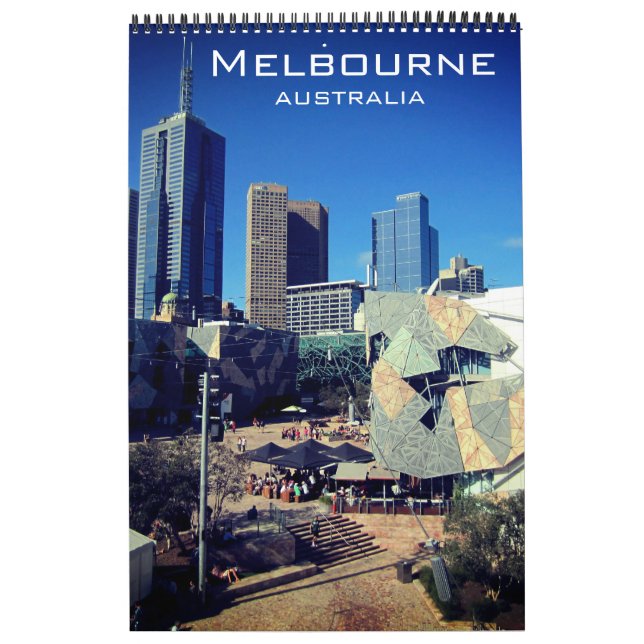 Calendário melbourne australia (Capa)