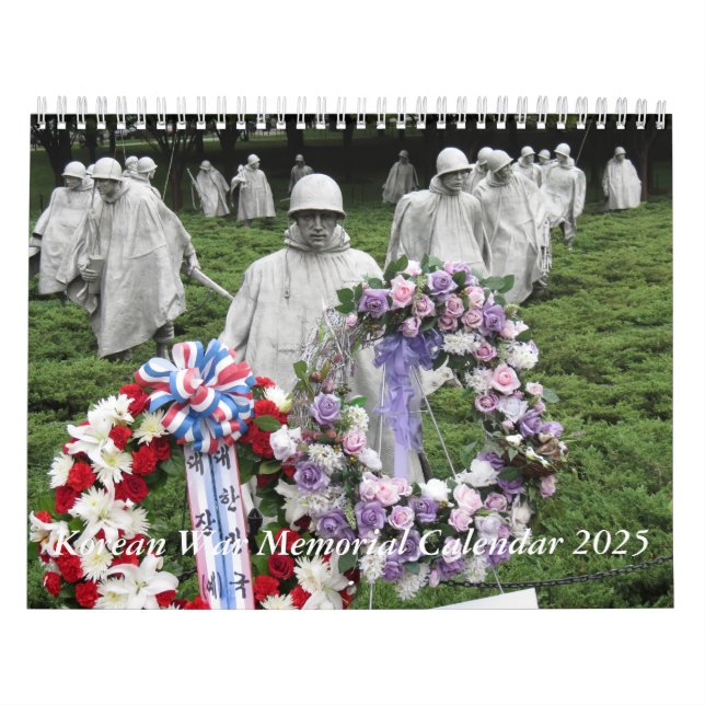 Calendário Memorial da Guerra da Coreia 2025 (Capa)