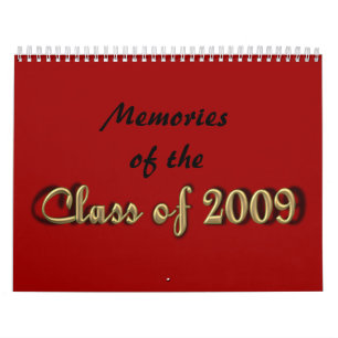 Calendário Memórias da classe de 2009