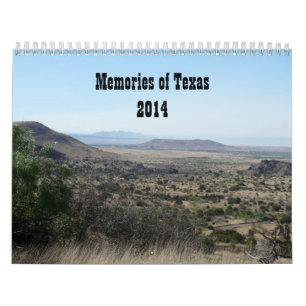 Calendário Memórias da Texas-Fotografia
