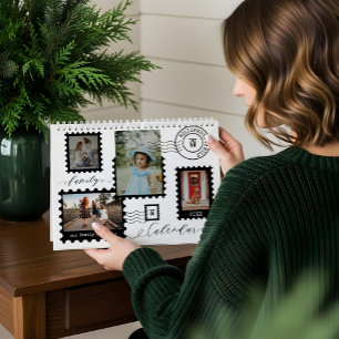 Calendário Memórias de Fotografias Familiares Entrega Diária 