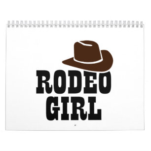 Calendário Menina do rodeio