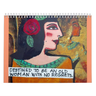 CALENDÁRIO MENINA MÁ DESTINADA PARA NÃO TER NENHUM CALENDÁ