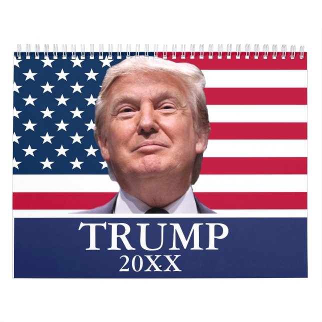 Calendário Mensal do Donald Trump (Capa)