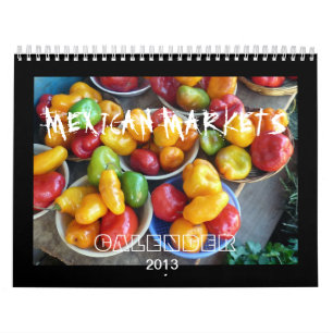 CALENDÁRIO MERCADOS MEXICANOS, 2013, CALANDER