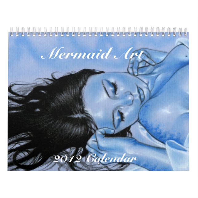 Calendário Mermaid Fantasy Art 2012 Calendar (Capa)