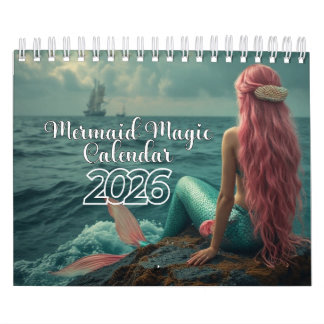 Calendário Mermaid Magic Calendar 2026